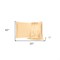 Homeroots 20 x 40 in. Pale Peach Dreamy Silky Satin King Size Pillowcases 387846 - alternate 6